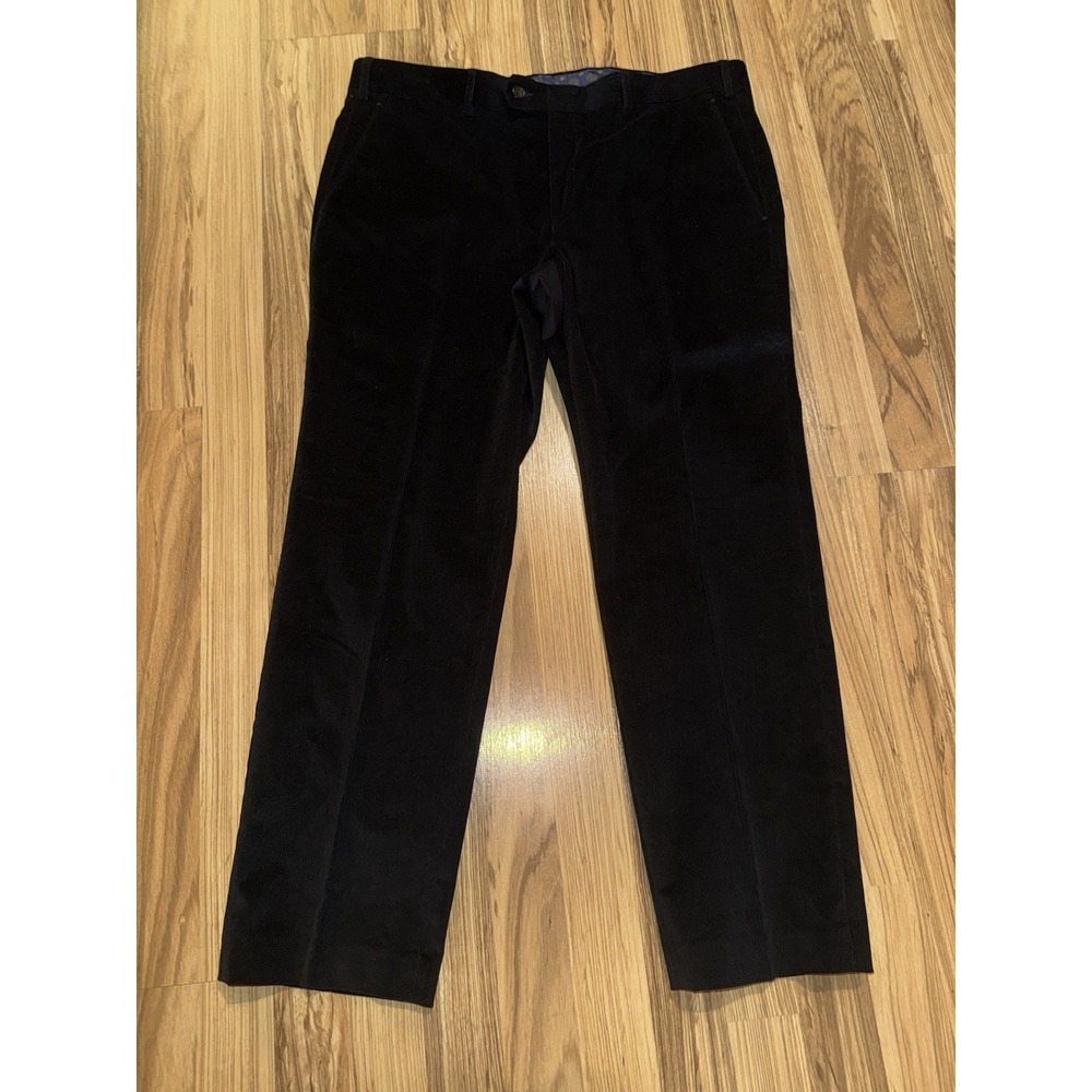 Lauren Ralph Lauren Men's 38x28 Black Corduroy Pants